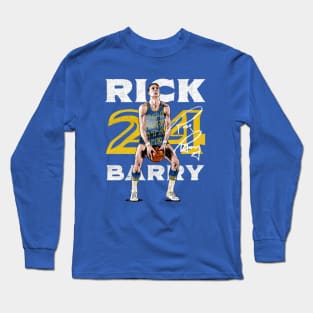 rick barry free throw Long Sleeve T-Shirt